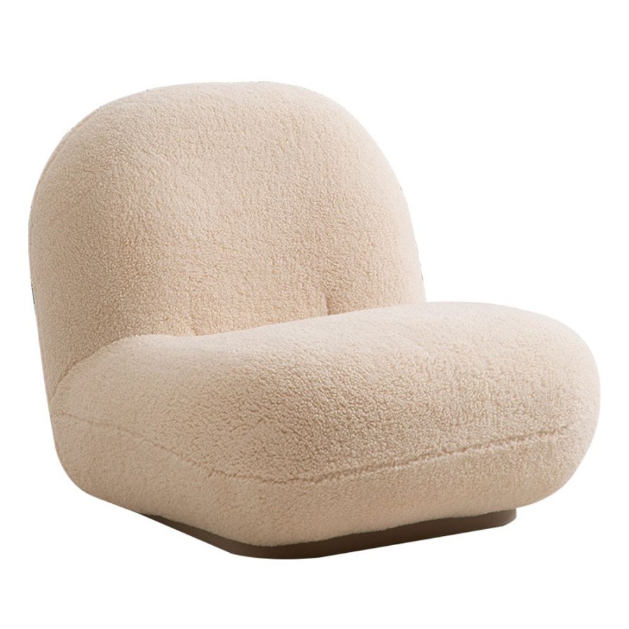 Living Room 25Home | Gullichsen Curvy Berber Fleece Pacha Chair