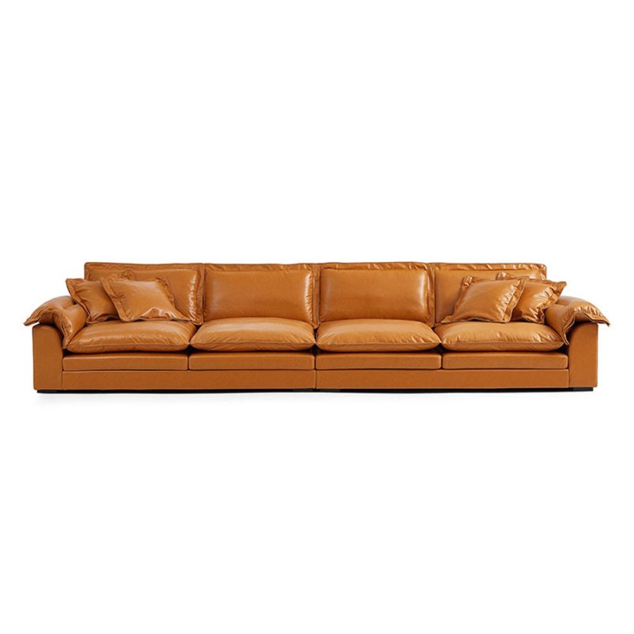 Living Room 25home | Sandwich Sofa Sunset Yellow