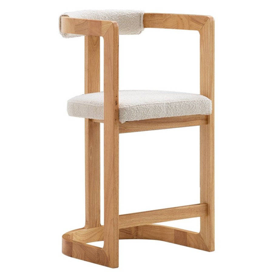 Dining Room 25Home | Gullichsen Modern Boucle Dining Stool