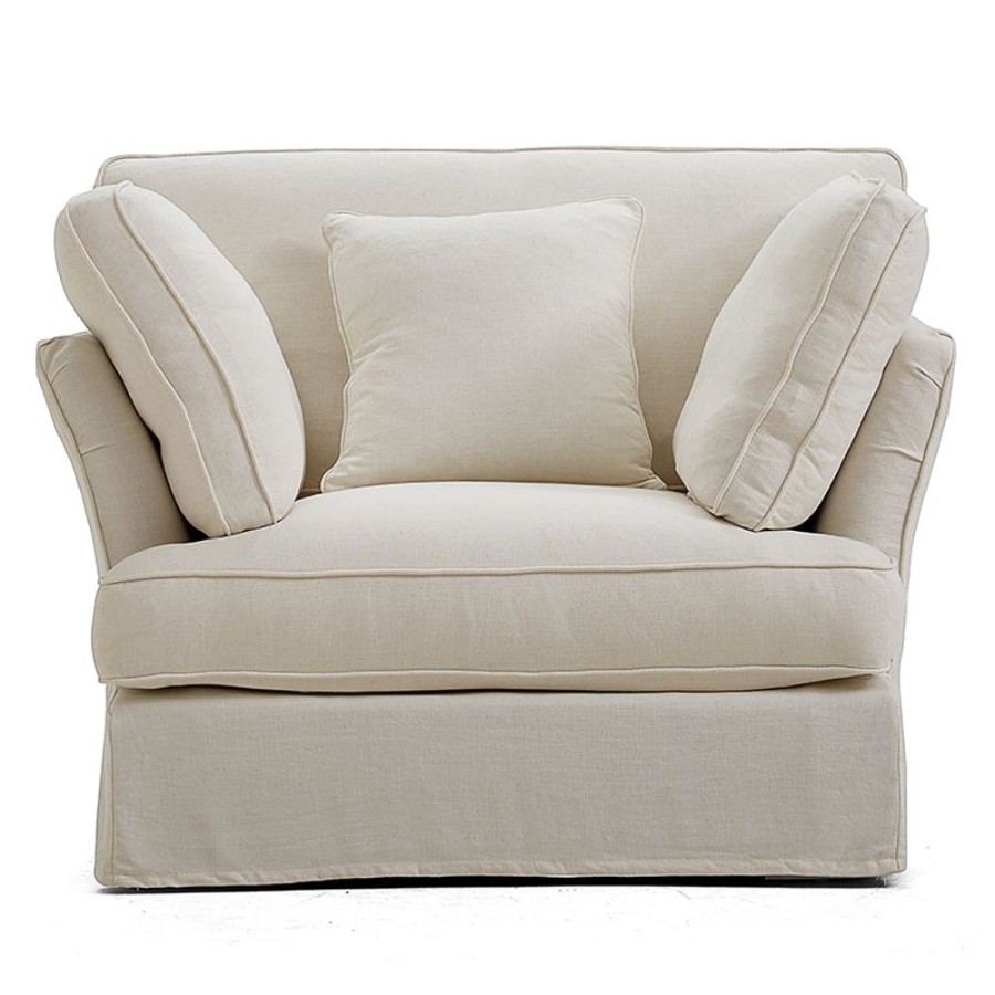 Living Room 25Home | Hygge Armchair White