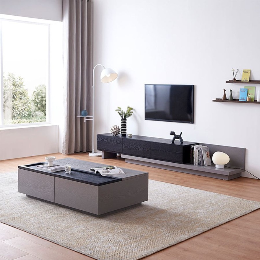 Living Room 25home | Aalto Sleek Living Room Set