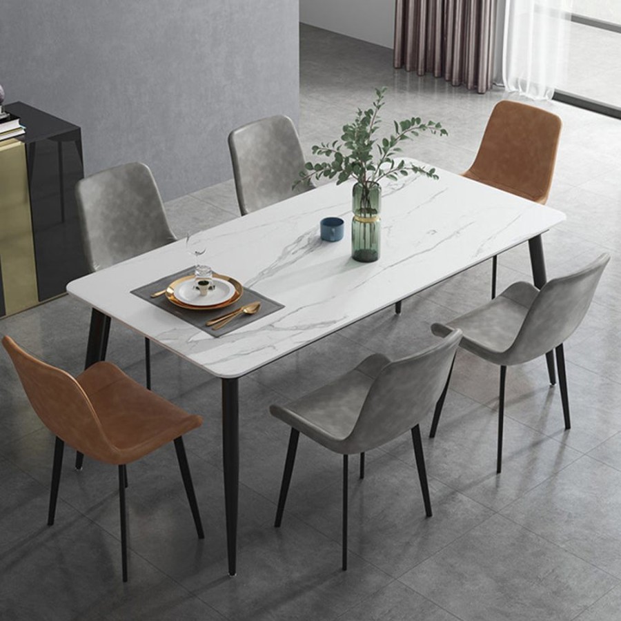 Dining Room 25home | Gullichsen Modern Sintered-Stone Top Dining Set