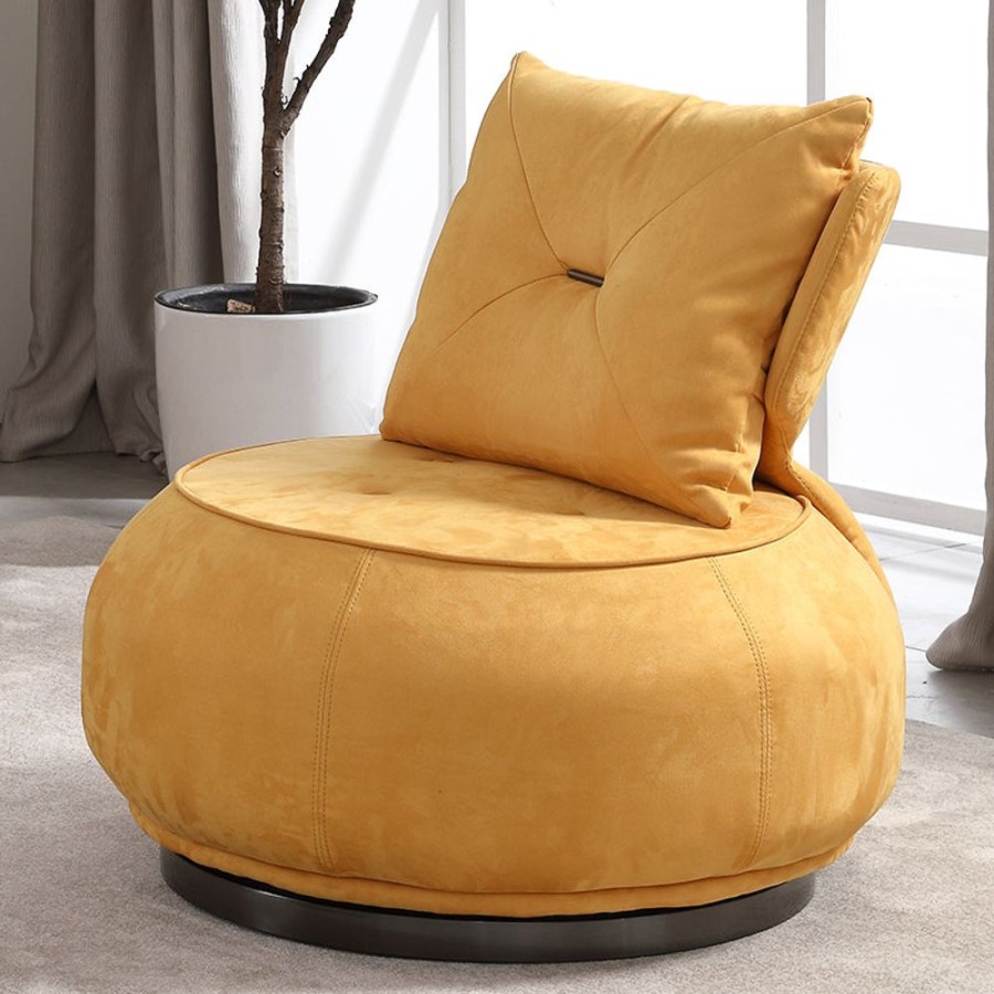 Living Room 25Home | Gullichsen Round Swivel Couch