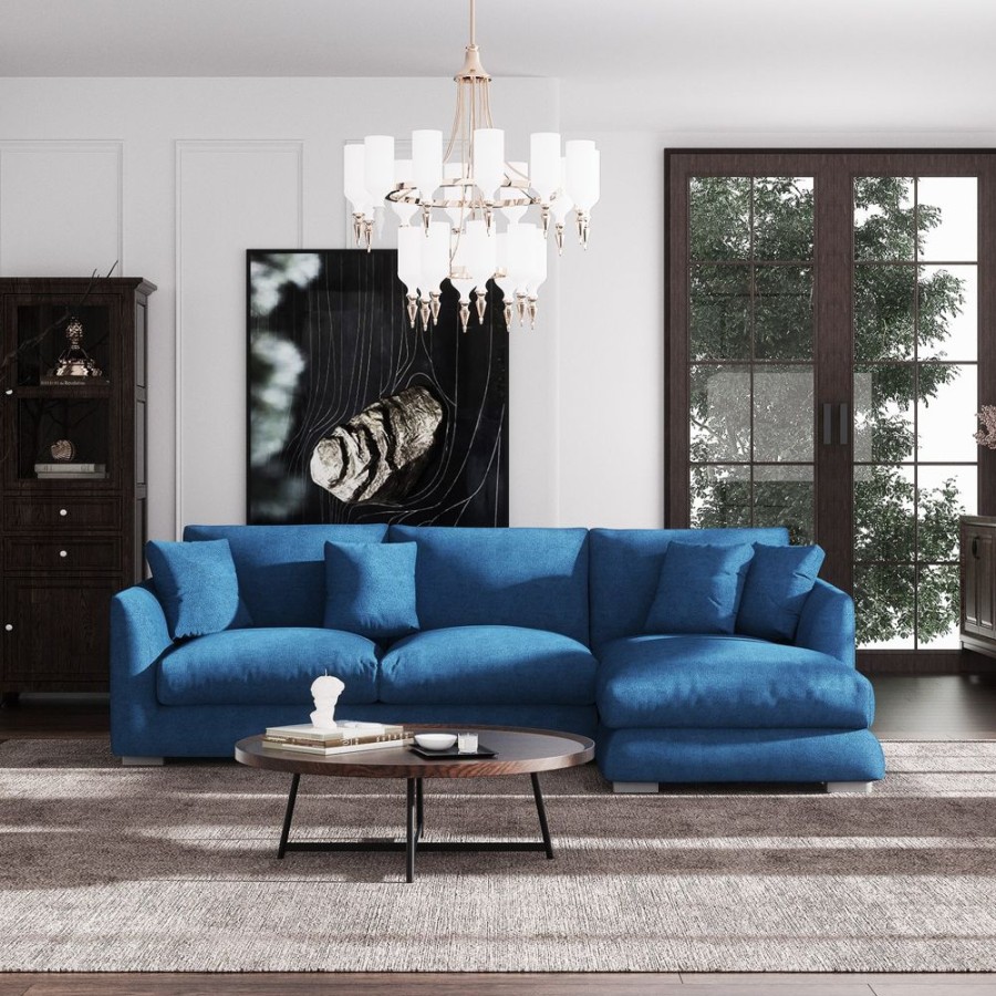 Living Room 25Home | Aalto Boutique Feathers Sectional