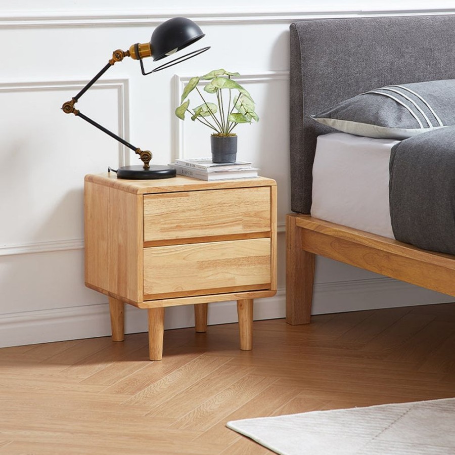 Bedroom Trends Furniture Inc | Gullichsen 2-Drawer Wood Nightstand