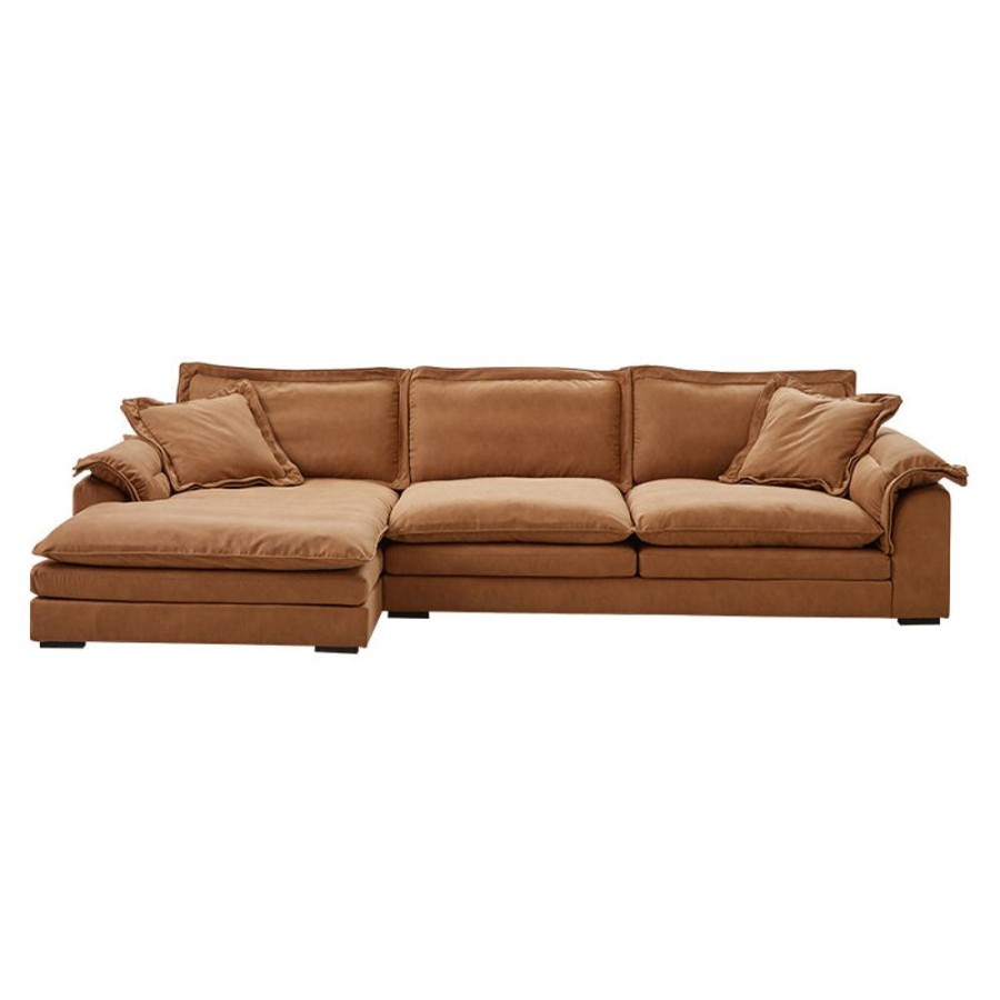 Living Room 25home | Sandwich Sectional With Chaise