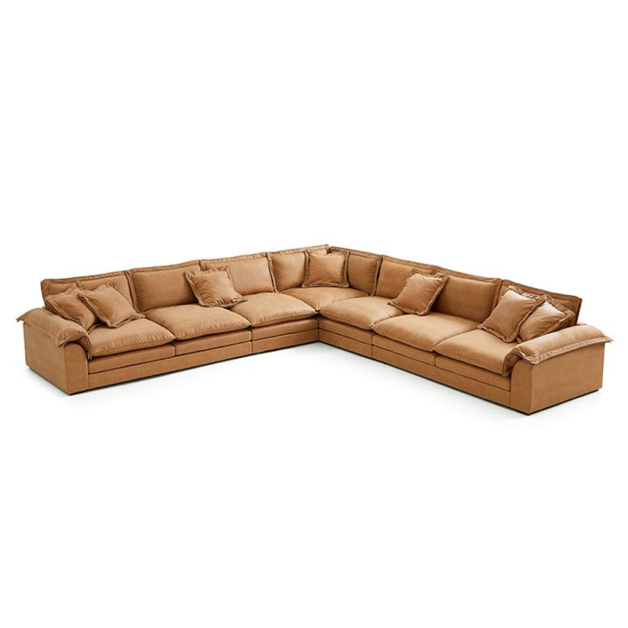 Living Room 25home | Sandwich Corner Sectional Set