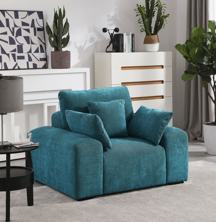 Living Room 25Home | Green Box Armchair Jade