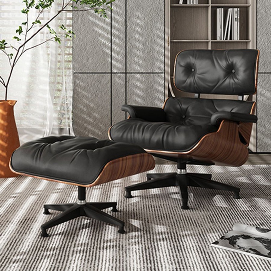 Living Room 25Home | Salo Mid Century Eames Lounge Chair And Ottoman