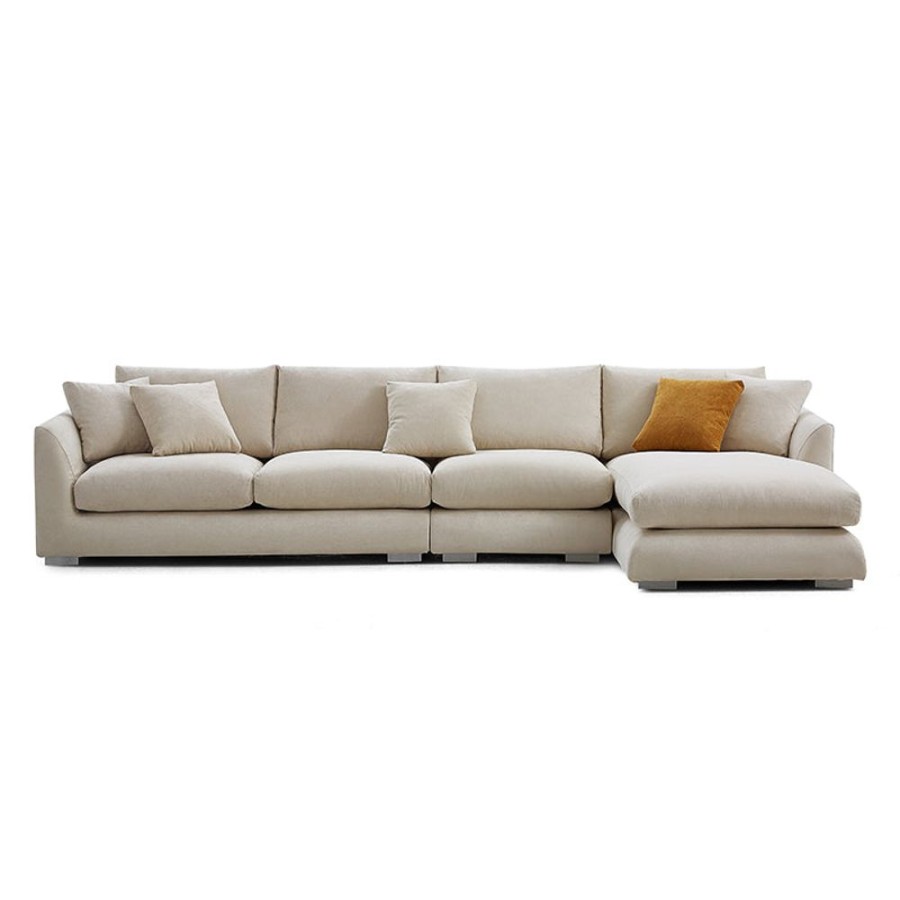 Living Room 25Home | Aalto Boutique Feathers Sectional