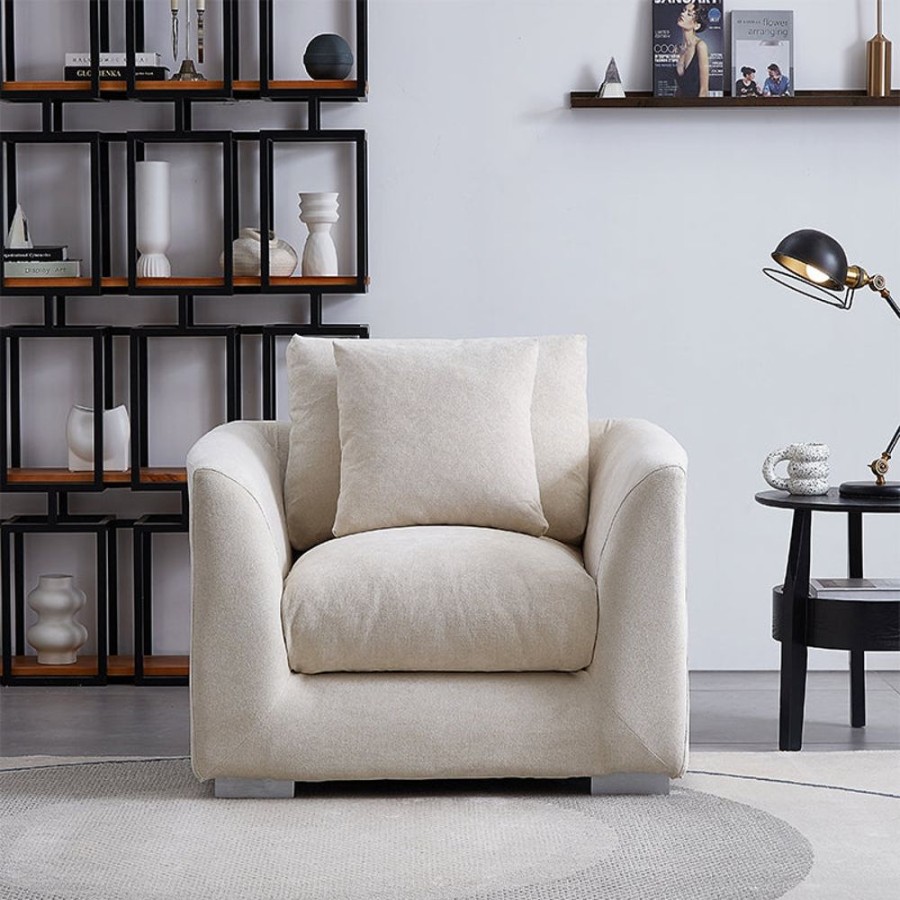 Living Room 25Home | Aalto Boutique Feathers Armchair