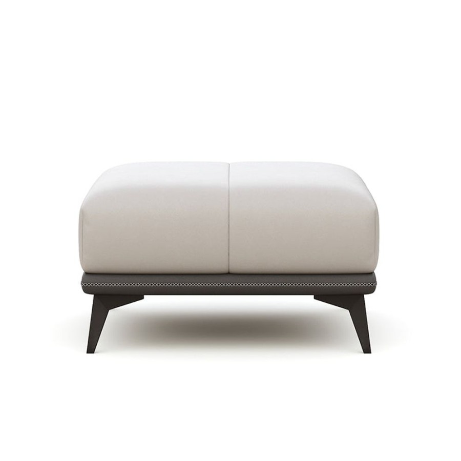 Living Room 25home | All-Leather Ottoman