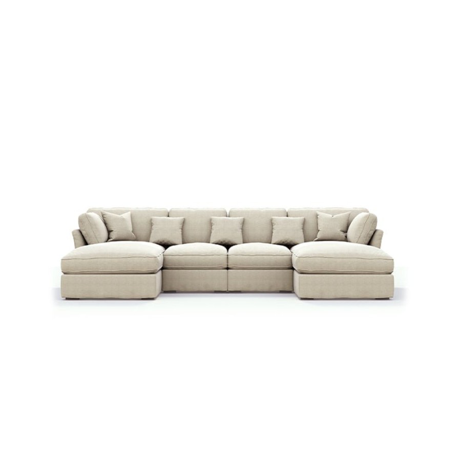 Living Room 25Home | Hygge Double Chaise Sectional